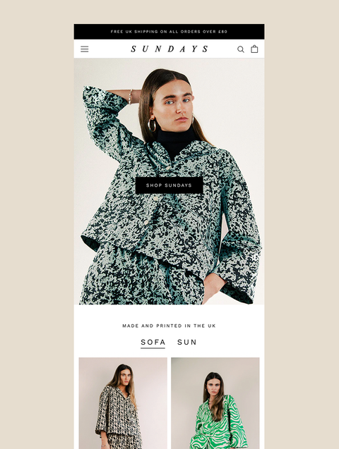shopify website design