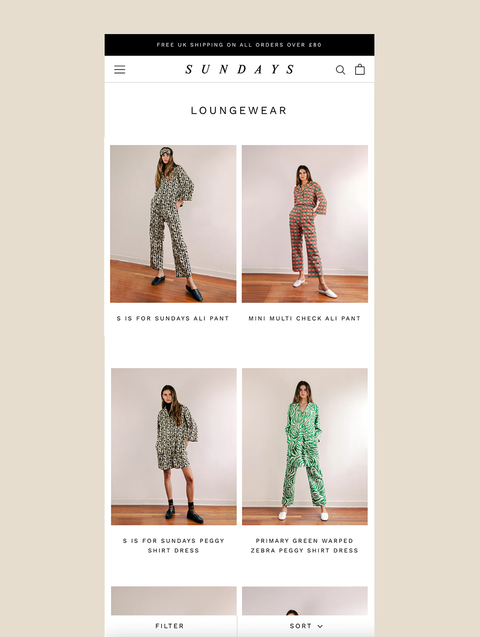 shopify website design