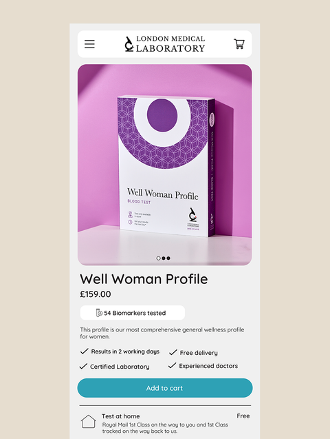 London Medical Laboratory Website Design