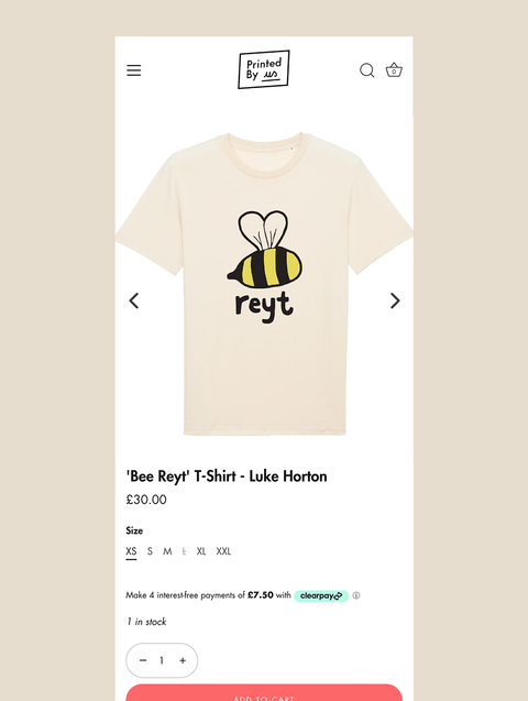 shopify website design