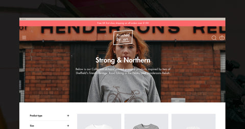 shopify website design