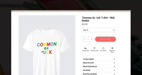 shopify website design