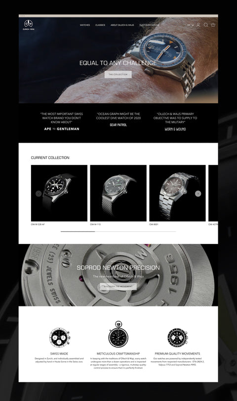 shopify website design