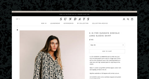 shopify website design