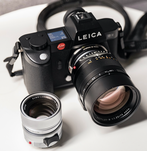 Leica website design 